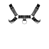 Aries Leather Harness Black O-s Intimates Adult Boutique