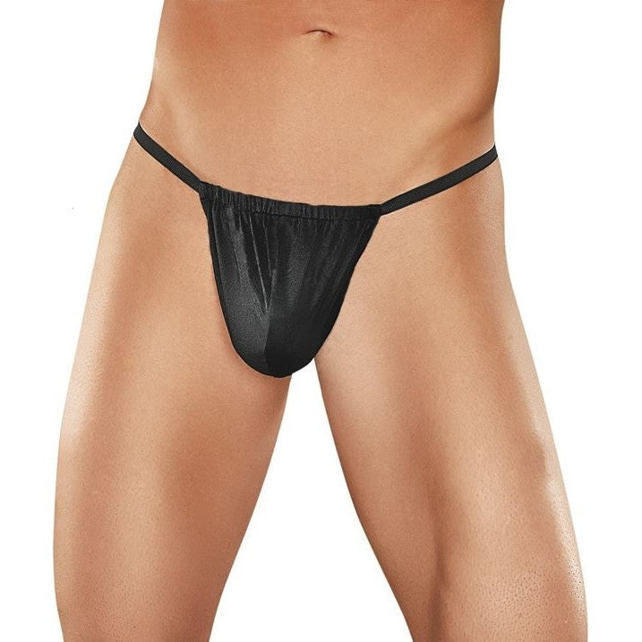 Nylon-spandex Posing Strap Black Intimates Adult Boutique