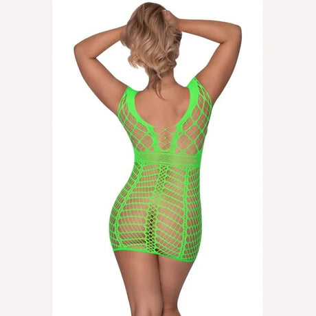 Seamless Dress Lime O/s Intimates Adult Boutique