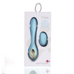 Harmonie Teal Bendable Dual Vibrator W- Remote Control