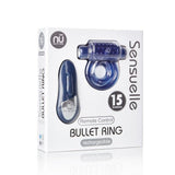 Sensuelle R-c Bullet Ring Blue Intimates Adult Boutique
