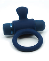 Sensuelle Silicone Bullet Ring Navy Blue Intimates Adult Boutique