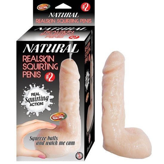 Natural Realskin Squirting Penis #2 Intimates Adult Boutique