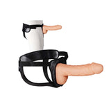 Erection Assistant Hollow Strap-on 8.5in White Intimates Adult Boutique