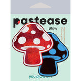 Pastease Mushroom Glow In The Dark Red & White Intimates Adult Boutique