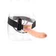 Fetish Fantasy 8in Hollow Strap On Flesh Vibrating Intimates Adult Boutique