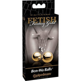 Fetish Fantasy Gold Ben Wa Balls Intimates Adult Boutique