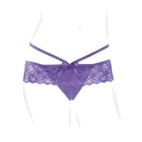 Fantasy For Her Crotchless Panty Thrill-her Intimates Adult Boutique