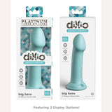 Dillio Platinum 6in Big Hero Teal Intimates Adult Boutique