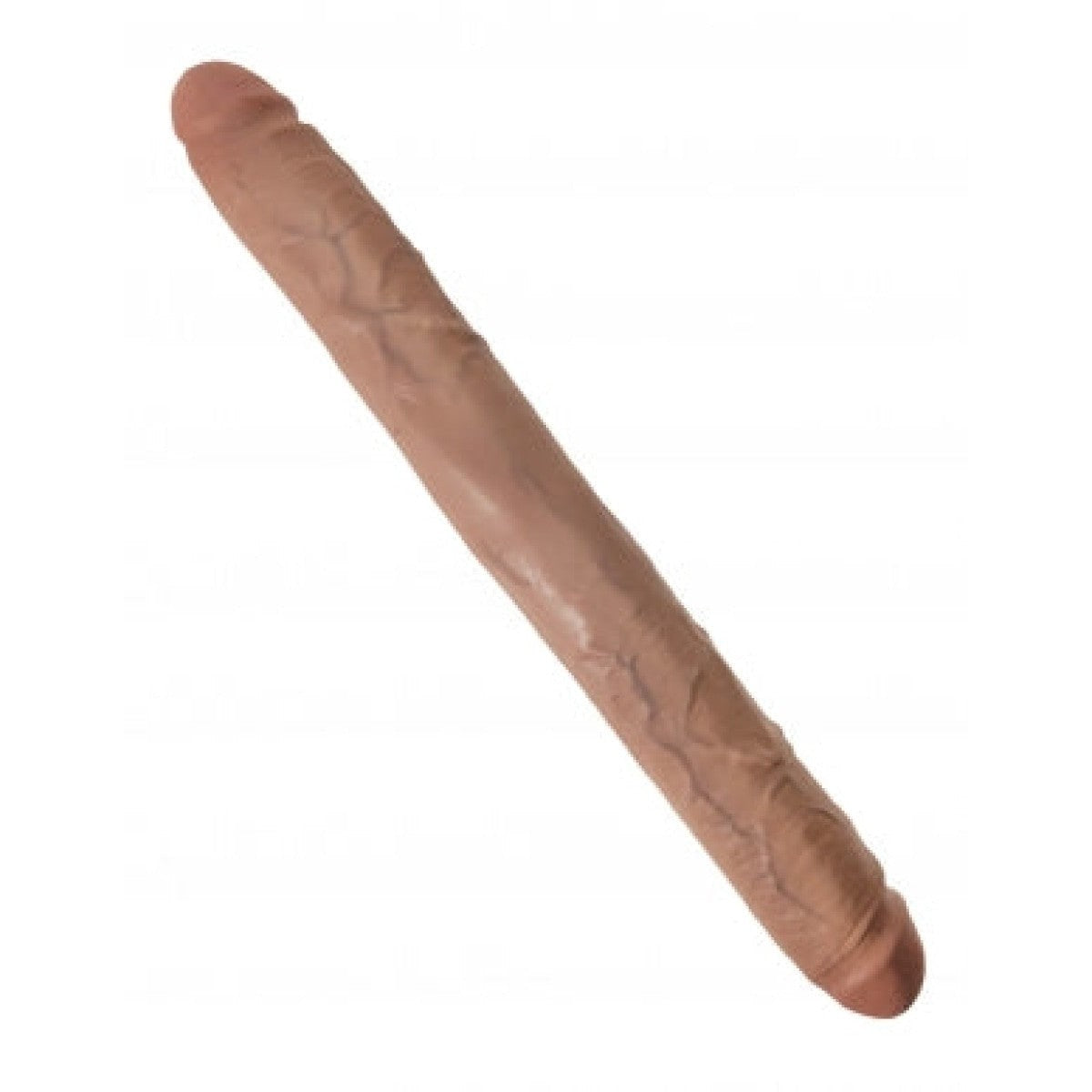 King Cock 16 In Thick Double Dildo Tan Intimates Adult Boutique