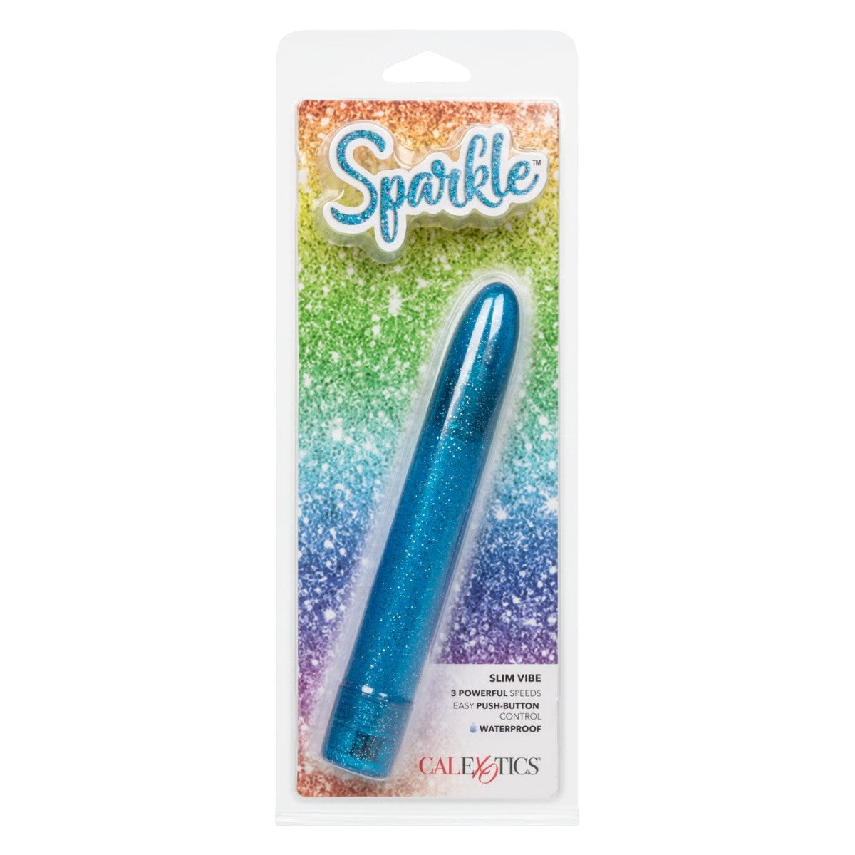 Sparkle Slim Vibe Blue Intimates Adult Boutique