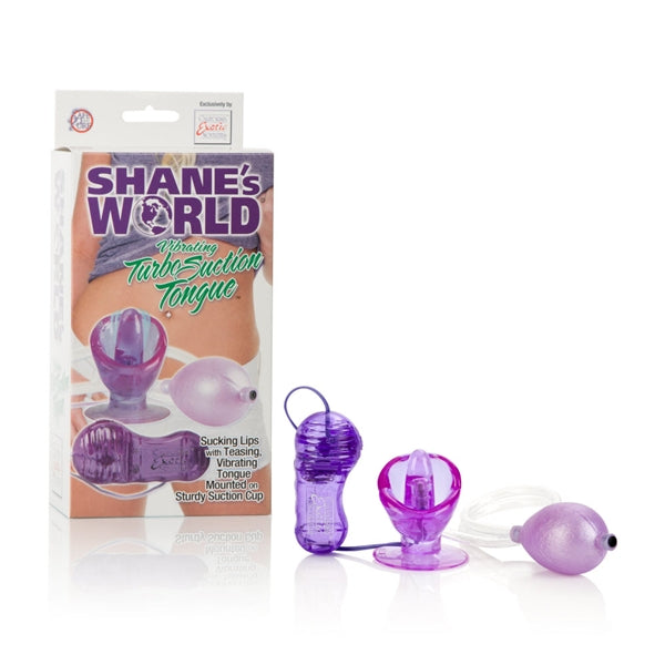 Shanes World Vibrating Turbo Suction Tongue Stimulator Intimates Adult Boutique
