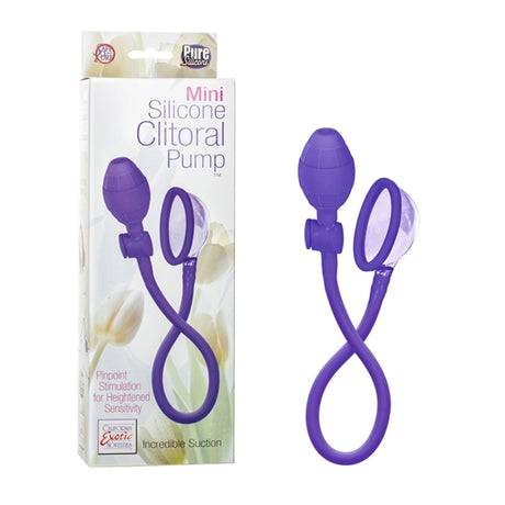 Mini Silicone Clitoral Pump Purple Intimates Adult Boutique