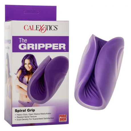 The Gripper Spiral Grip Purple Intimates Adult Boutique