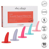 She-ology 5pc Vaginal Dilator Set Intimates Adult Boutique