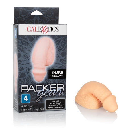 Packer Gear 4in Silicone Penis Ivory Intimates Adult Boutique