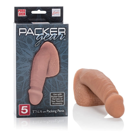 Packer Gear Brown Packing Penis 5in Intimates Adult Boutique