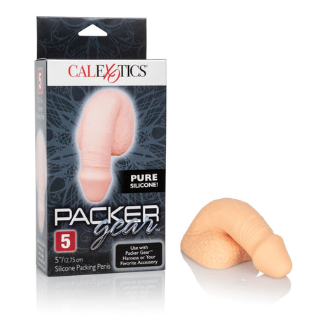 Packer Gear 5in Silicone Penis Ivory Intimates Adult Boutique