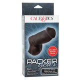 Packer Gear 5in Ultra Soft Silicone Stp Black Intimates Adult Boutique