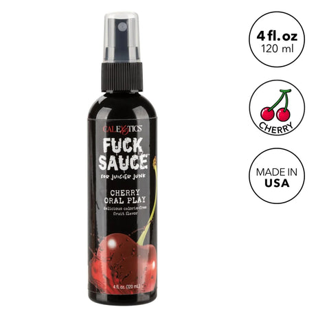Fuck Sauce Cherry Oral Play 4 Oz Intimates Adult Boutique