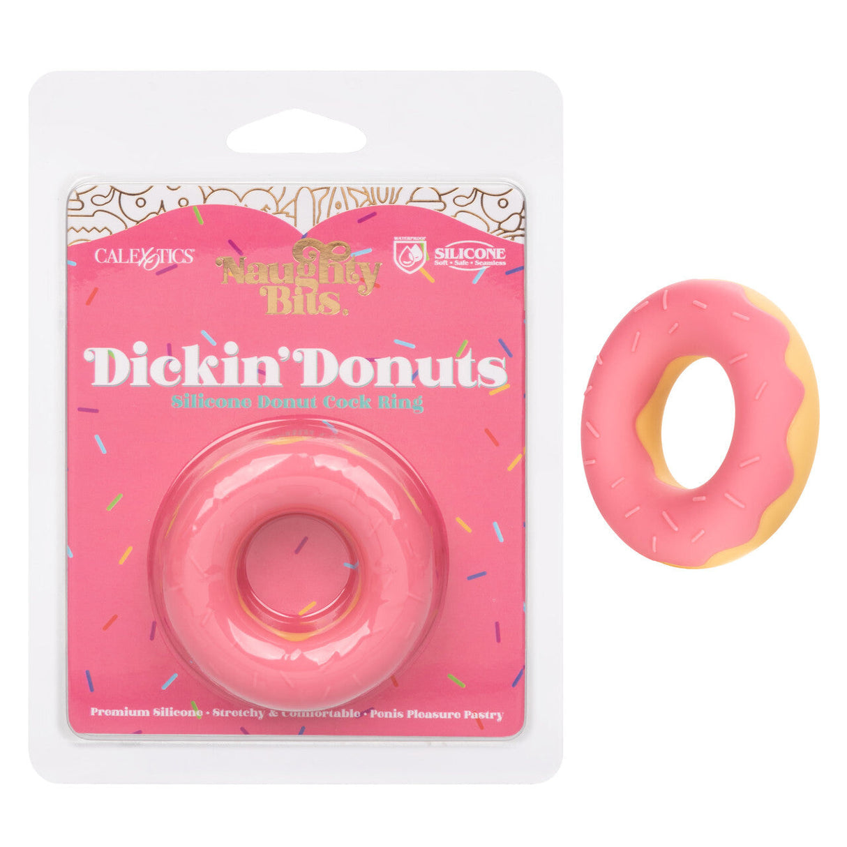 Naughty Bits Dickin' Donuts Silicone Donut Cock Ring Intimates Adult Boutique