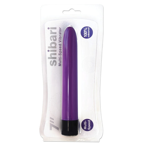Shibari 7 Multi Speed Vibrator Purple Intimates Adult Boutique