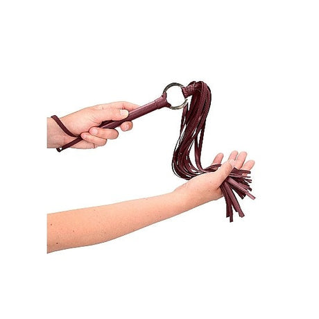 Ouch Halo Flogger Burgundy Intimates Adult Boutique