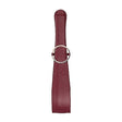 Ouch Halo Belt Flogger Burgundy Intimates Adult Boutique