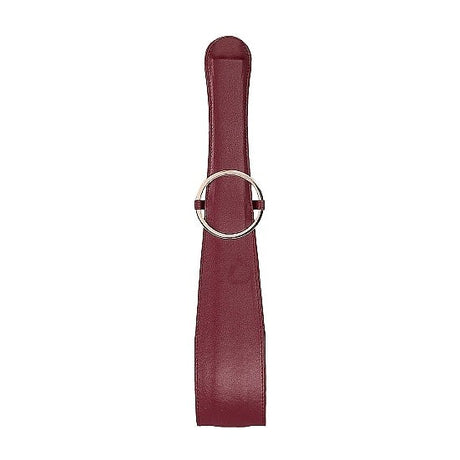 Ouch Halo Belt Flogger Burgundy Intimates Adult Boutique