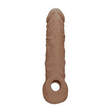 Realrock Penis Sleeve 8in Tan Intimates Adult Boutique