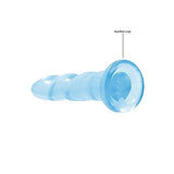 Realrock Non Realistic Dildo W Suction Cup 7in Blue Intimates Adult Boutique