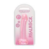 Realrock Non Realistic Dildo W Suction Cup 6.7in Pink Intimates Adult Boutique