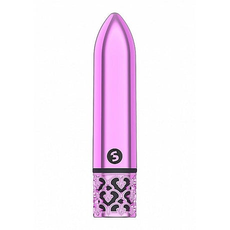 Royal Gems Glamour Pink Abs Bullet Rechargeable Intimates Adult Boutique