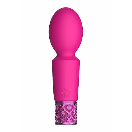 Royal Gems Brilliant Pink Rechargeable Silicone Bullet Intimates Adult Boutique