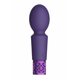Royal Gems Brilliant Purple Rechargeable Silicone Bullet Intimates Adult Boutique