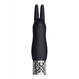 Royal Gems Elegance Black Rechargeable Silicone Bullet Intimates Adult Boutique