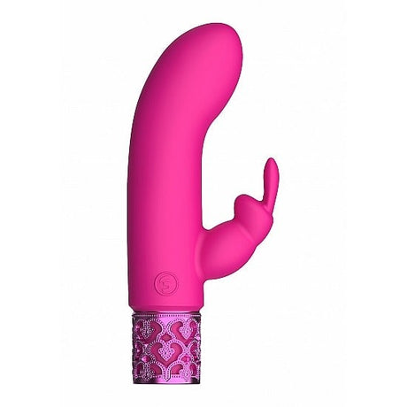 Royal Gems Dazzling Pink Rechargeable Silicone Bullet Intimates Adult Boutique
