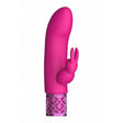 Royal Gems Dazzling Pink Rechargeable Silicone Bullet Intimates Adult Boutique