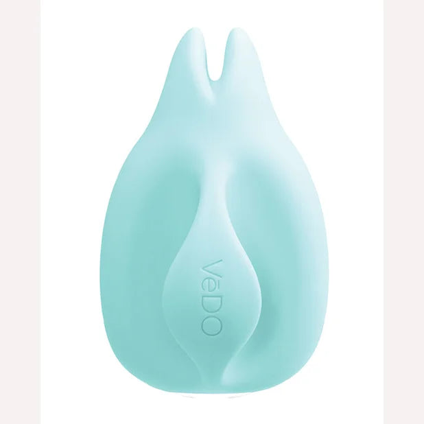 Vedo Huni Rechargeable Finger Vibe Turquoise Intimates Adult Boutique