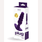 Vedo Plug Rechargeable Anal Plug Deep Purple Intimates Adult Boutique