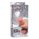 Loadz 7in Dual Density Squirting Dildo Light Intimates Adult Boutique