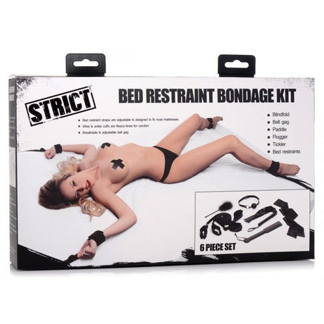 Strict Bed Restraint Bondage Kit Intimates Adult Boutique