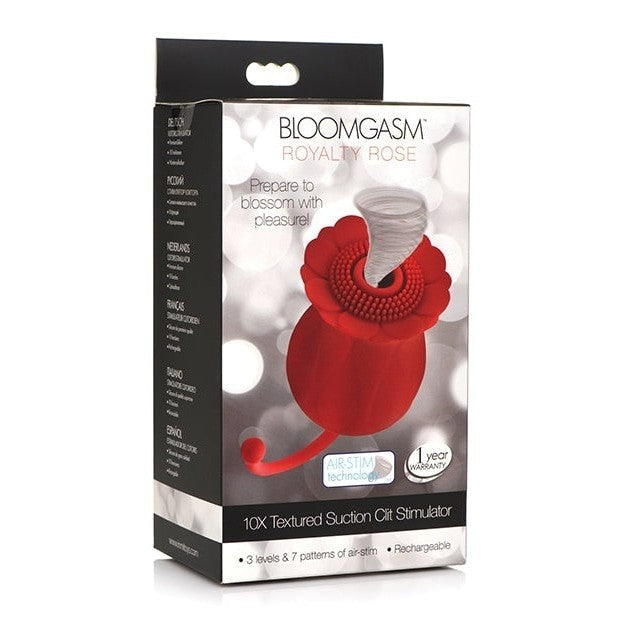 Inmi Bloomgasm Royalty Rose Suction Clit Stimulator Intimates Adult Boutique