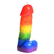 Master Series Pride Pecker Rainbow Drip Candle(out Jun) Intimates Adult Boutique