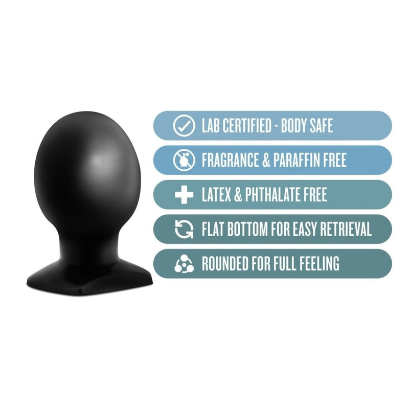 Anal Adventures Orb Plug Black Blush Novelties Anal Toys