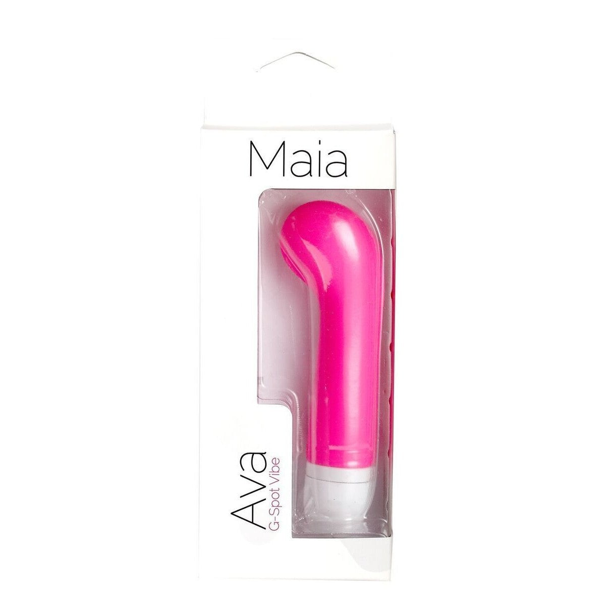 Ava Silicone G Spot Vibe Neon Pink Intimates Adult Boutique