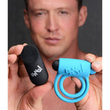 Bang! Silicone Cock Ring & Bullet W- Remote Blue Intimates Adult Boutique