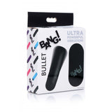 Bang! Vibrating Bullet W- Remote Control Black Intimates Adult Boutique