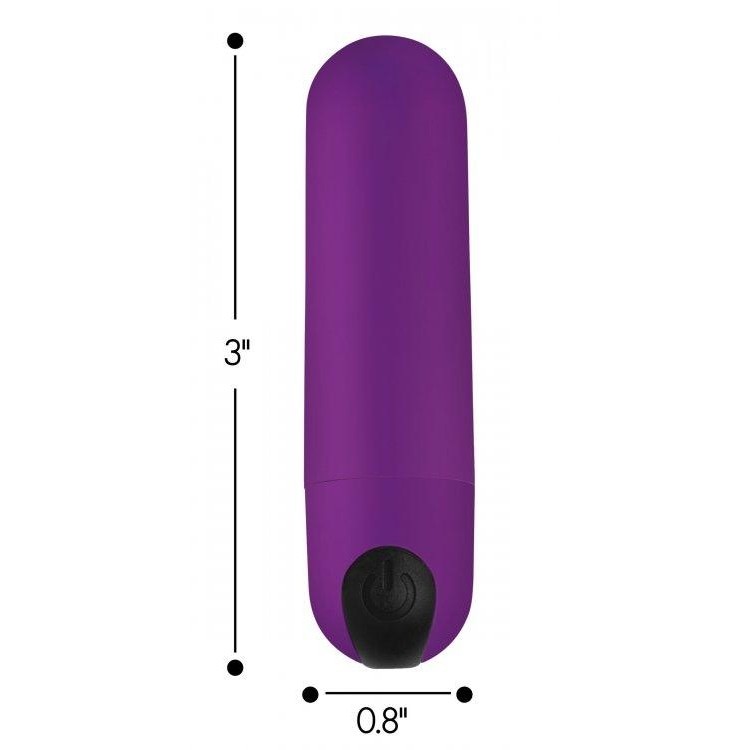Bang! Vibrating Bullet W- Remote Control Purple Intimates Adult Boutique