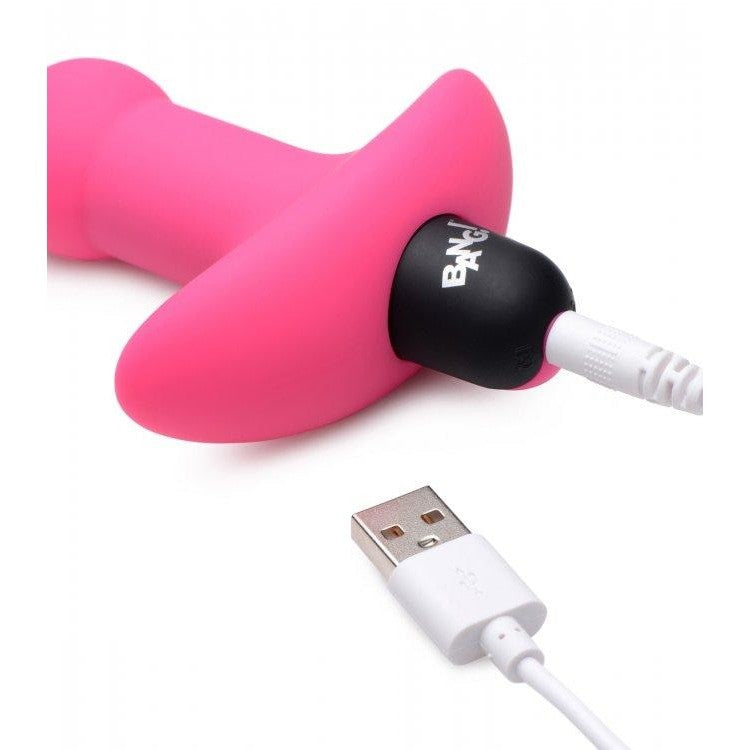 Bang! Vibrating Silicone Anal Beads & Remote Pink Intimates Adult Boutique